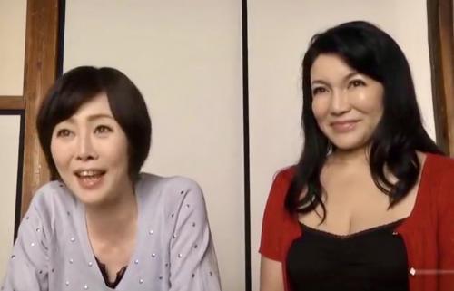 《五十路熟女レズ》熟女の百合の世界にようこそ！五十路おばさんが濃厚な絡みエロすぎた！