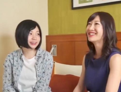 ＜母娘ナンパ＞ロリ可愛い美少女娘と美魔女熟女母親子ナンパ！オナニー見せつけ親子丼3P乱交でお母さんに中出しセックス！