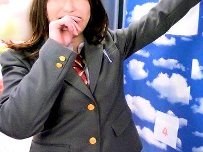 ＜マジックミラー号！＞町で見かけた学生カップル！彼氏チンポ当てエロ企画に挑戦しちゃうゾ！！！！！！