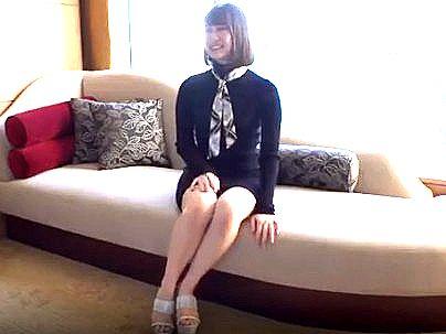 ＜川北メイサ！＞「お願いします‥！」スレンダー細見オネエサン！ホストでお金払えずエロ動画撮られるぞ！