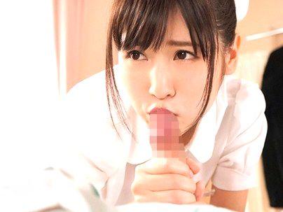 ＜Gカップ爆乳！＞激カワ巨乳オッパイスタイル抜群ボイン看護師ナースが患者のオチンポジュポフェラしちゃう！！