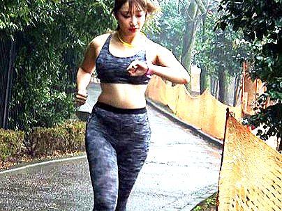 ＜松原友梨乃！＞スタイル抜群スポーツ女子が...鬼畜な男にデカマラで犯されレイプされるぞ！