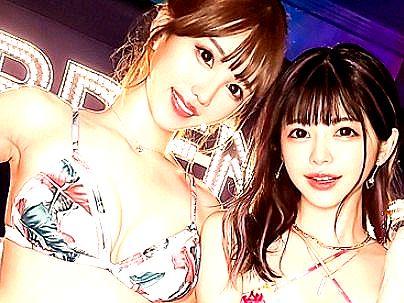 ＜ハーレム！＞スタイル抜群巨乳オッパイ美女コンビ！ハーレム状態にシテクレチャウ！