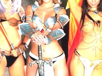 ＜ファンタジー空間！＞激エロスレンダー細身オネエサンたちが生ハメSEXで種付けされちゃうゾ！！！！！