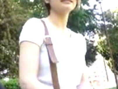 ＜ハメ撮り！＞田舎で見つけた照れ屋な感じのカワイ子ちゃんがエッロイオッパイでたまらないゾ！！！！