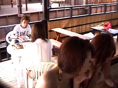 ＜痴漢エステ！＞海水浴場でスレンダー細身オネエサンギャルがエロマッサの餌食に！！！