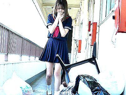 ＜松本いちか！＞真面目そうな清楚系可愛い美少女！ゴミ屋敷親父にネトラレ行為になっちゃうゾ！