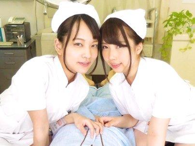 ＜ハーレムプレイ！＞スタイル抜群ボインカワイ子ちゃんナースがハーレムプレイしてくれちゃうｗｗｗ