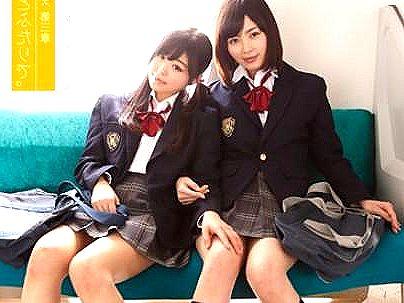 ＜レズ美少女！＞滅茶苦茶エロカワイ子ちゃん二人組！レズビアン行為がエロかわ！