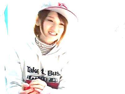 ＜マジックミラー号！＞ショートヘア女子大生JD！MM号でエロ行為に発展シチャウゾ！