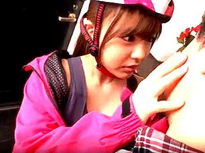 ＜夕美しおん！＞グラマラスボディーIカップ爆乳おっぱい女子！デリバリー女子がエロ行為しちゃう！