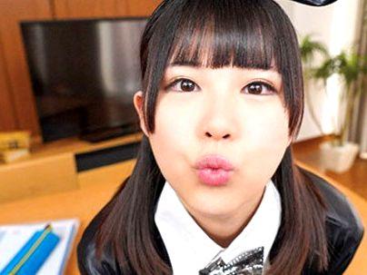 ＜横宮七海！＞「先輩…♡」滅茶苦茶可愛い後輩ちゃん！先輩誘惑逆バニーでエロ行為シチャウゾ！