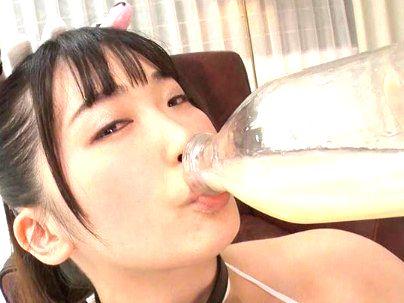＜美園和花！＞「AV史上最多ごっくん！」滅茶苦茶カワイ子ちゃんがザーメン大量にごっくんシチャウゾ！