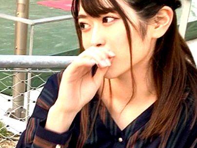 ＜川村晴！＞グラマラスエッロイHカップ爆乳オッパイ可愛い美少女！バックファックでもだえるゾ！