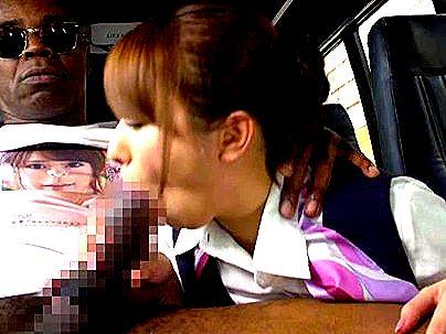＜白石茉莉奈！＞グラマラスエロい体の爆乳おっぱい美女！黒人のチンポじゅぽフェラシチャウゾ！