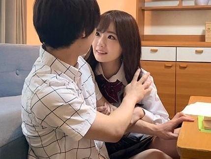＜女子校生＞家庭教師をパンチラ&胸チラで誘惑！生ハメ挿入→がっちりホールドで中出しさせるエロ制服美少女【素人×JK】