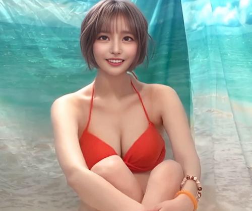【素人ナンパ】初対面のデカチン男性と密着マッサージ『生で…ですか？』湘南一のシコい爆乳ギャルが巨根激ピスされメスイキｗ