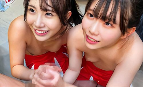【盗撮×JK】「ねぇ、前からずっと盗撮してたでしょ？」人生終了と思いきや盗撮してたチア部の女子はエロかった！