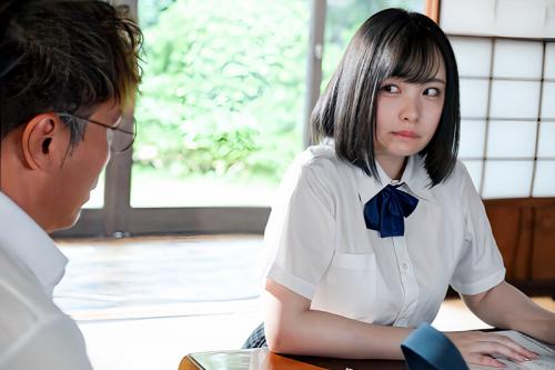 【近親レイプ】再婚相手の制服ロリ連れ子をゴム無しで犯す鬼畜義父！