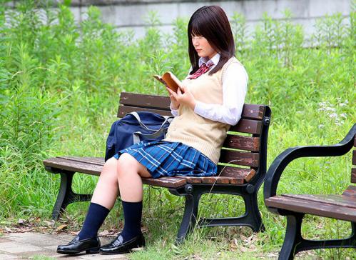 【野外×レイプ】放課後の制服ロリを野外で襲ってガッチリ拘束して凌辱する鬼畜男！