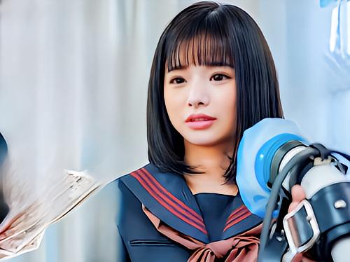 【素人ナンパ】「何、これ新感覚…♡」制服ロリJKが股間喰込み固定電マでツイスターゲーム！
