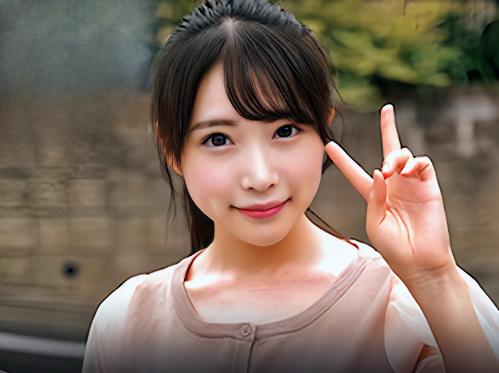 【素人ナンパ】可愛すぎるロリ系JDがパンツに染みを作るほどキスで感じてベロキスで濃厚なエッチ！