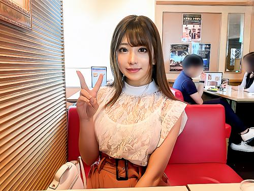 【素人ナンパ】マッチアプリで出会ったパイパン巨乳の一流デザイナーのエロいお姉さん！