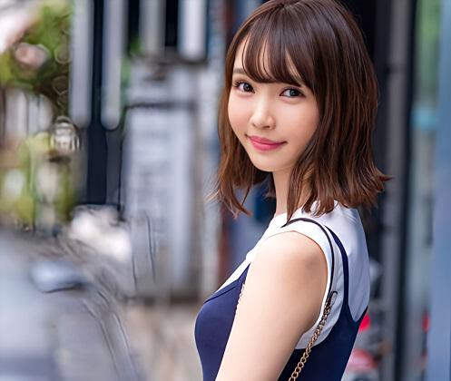 【現役女子大生】8頭身モデル体型のエッチも大好きな女子大生！