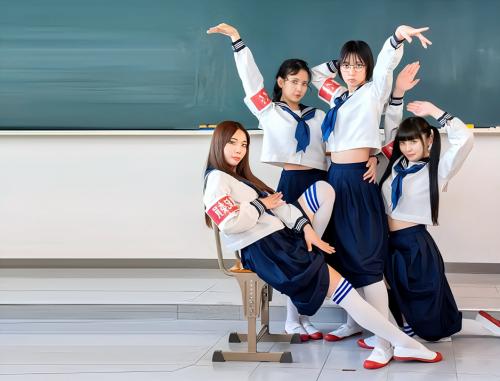 【学園もの】「オトナぶる生徒オチンポに喝！」新しい学校の風紀委員リーダーが進学校の秩序を取り締まる！