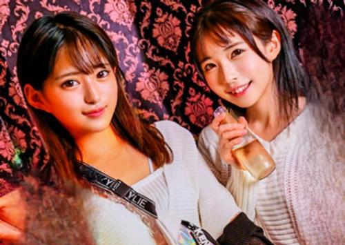 【素人ナンパ】「狭すぎるキツマンｗｗ！」クラブでナンパ待ちしてた貧乳ロリなスレンダーOL2人組をゲット！