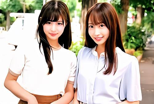 【素人ナンパ】「友達と一緒なら…」親友同士で他人チンポと混浴体験！