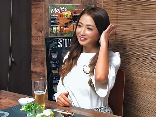 【人妻ナンパ】キュンキュンする出会いを求めて一人飲みしていた32歳のOL人妻さんをお持ち帰り