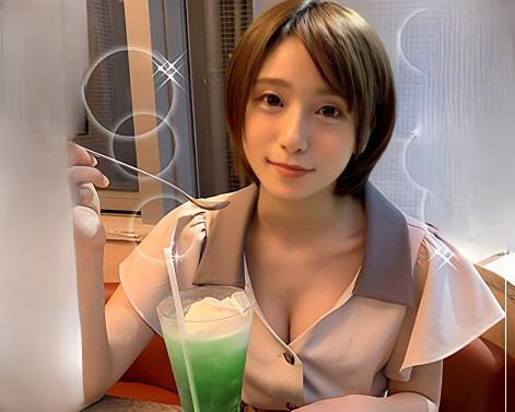 【素人】ボーイッシュでノリが明るい感じ方がエロいスレンダー美少女！！