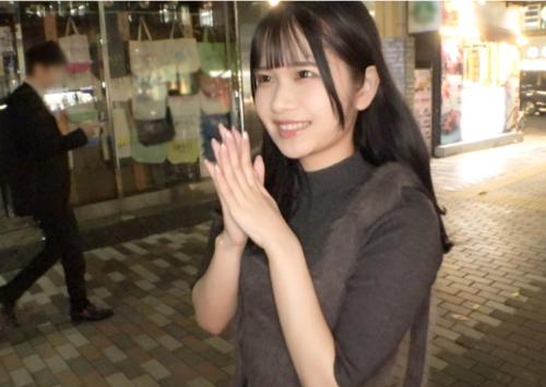 【素人ナンパ】「セックスできれば誰でもいい。」黒髪サバサバした性格のロリ顔の天真爛漫な小悪魔JDを渋谷でナンパ！