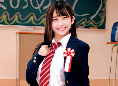 【JK】卒業記念にのミニマムなキツマン制服ロリJKに学校エッチでデカチンのプレゼント！【赤面女子】