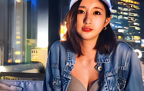 【素人ナンパ】渋谷フラフラ歩いていた谷間がエグい音楽系の専門学生ギャルをゲットしました
