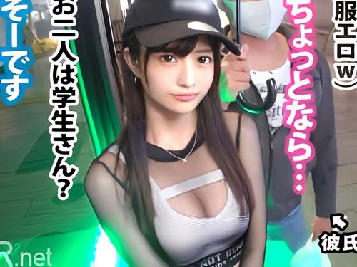 【彼女NTR♡顔射】『えっモデル撮影じゃ…』彼氏の目の前で爆乳美少女JDがフェラセックス連続痙攣♡美巨乳素人企画エロ動画