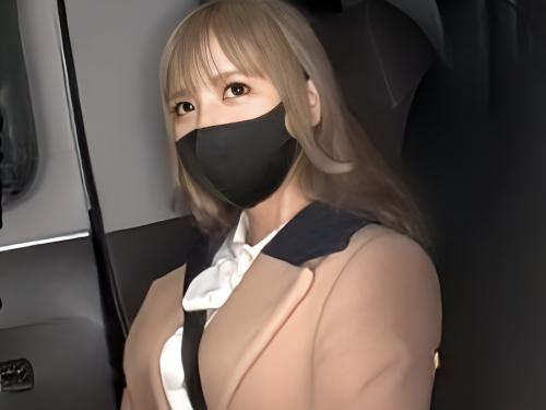 【金髪ギャルNTR♡口内射精】番組のフリして彼氏持ち美人OLと浮気♡貧乳ヤリマン変態痴女に顔射のエロ動画♡素人ナンパ企画