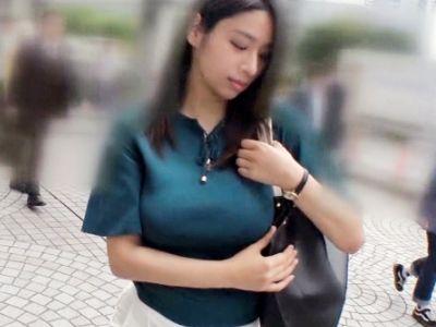 【熟女ナンパ】『もう十分ですよね…？』爆乳美女にアンケート！受けたが最後、抵抗虚しくおっぱいを隅々まで調査し尽くされる！