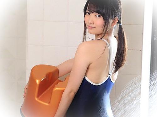 美少女ソープ嬢・枢木あおいがセーラー服姿で即尺♪エッチな水着でローションをたっぷりマットプレイ！アフターで激ピストンでイカセまくりの生ハメ中出しプレイ！