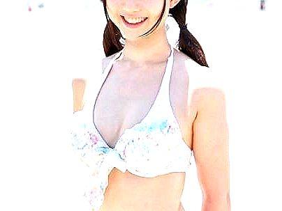 ≪素人≫【かわええ…♡】水着姿の素人清楚系可愛い女子！ナンパされてＭＭ号でエロ行為になるぞ！