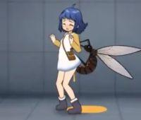 気味の悪い虫に凌辱されて卵を産み付けられてしまうロリ少女
