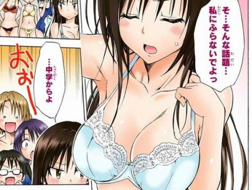 【画像】パンチラよりエロい、一般漫画のブラチラシーン