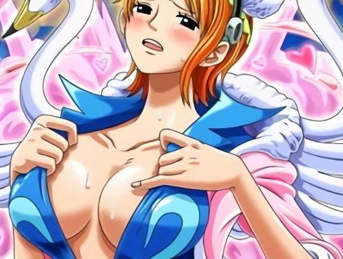 【画像】ナミに変身したボンクレー、本物のナミよりエロい
