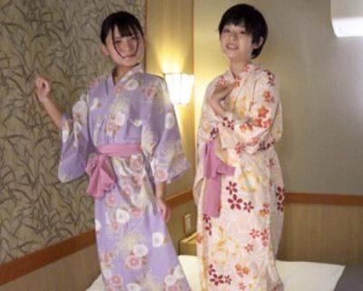 【男の娘】圧倒的可愛さの美人ちゃんたちがお出掛け旅行で親密になるレズビアンSEX