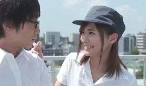 夏祭りの後に浴衣姿のバイト先の先輩に欲情して宅飲みからのNTRセックス！