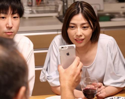 【卯水咲流】「嫌っ！駄目ですっ//」妻が夫の上司に寝取られSEX