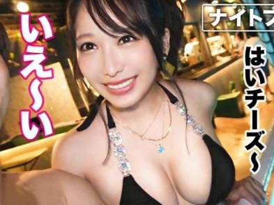 【素人ナンパ企画】美巨乳おっぱいのパイパン美女とハメ撮り！大量潮吹きするエロいギャルが痙攣して絶頂【ナイトプール】
