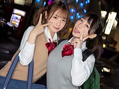 〖女子校生〗セクシーな美人ちゃんがエロティックな乱交！淫らでおマンコの奥深くまで激しく犯しちゃいました！ｗｗｗ