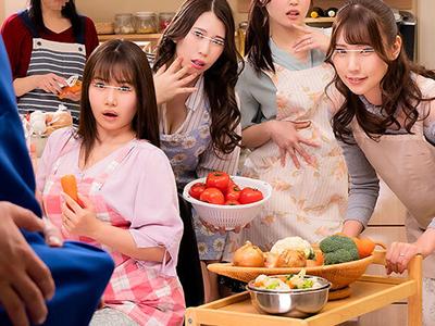 《料理教室×若妻》「「えっ、大きすぎませんか？」料理教室で出会ったデカチンの男性に興奮し、若妻が肉棒を引き抜く様子がエロすぎるｗｗｗ